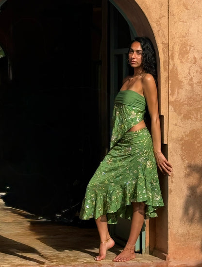 Multi-wear top in 'Bottega'