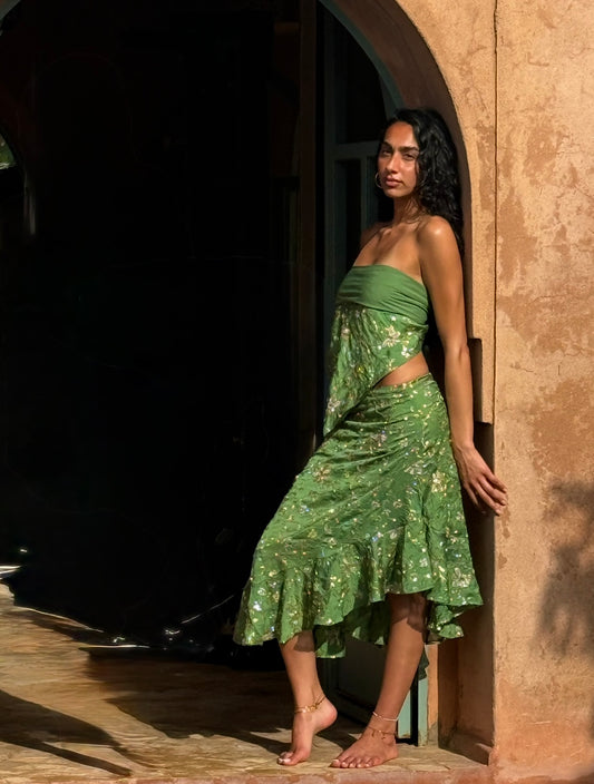Multi-wear top in 'Bottega'
